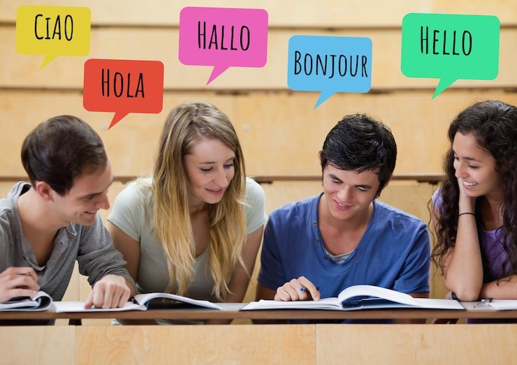 Customer support and accounting services in multiple languages